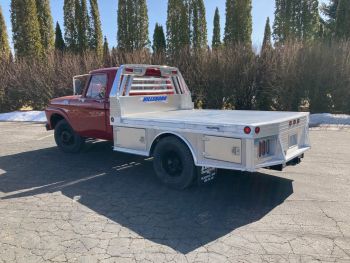 Hillsboro 3500 Series Skirted Aluminum Flatbed With Boxes 