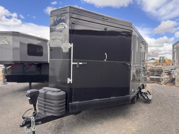 20' RPM Altitude Powersport Trailer - Heater, Front Drive-off Ramp, Electric Jack